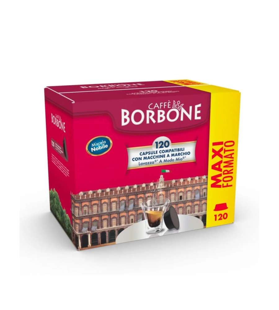 Caff� Borbone Capsule Nobile 120 Unit� Compatibili A Modo Mio