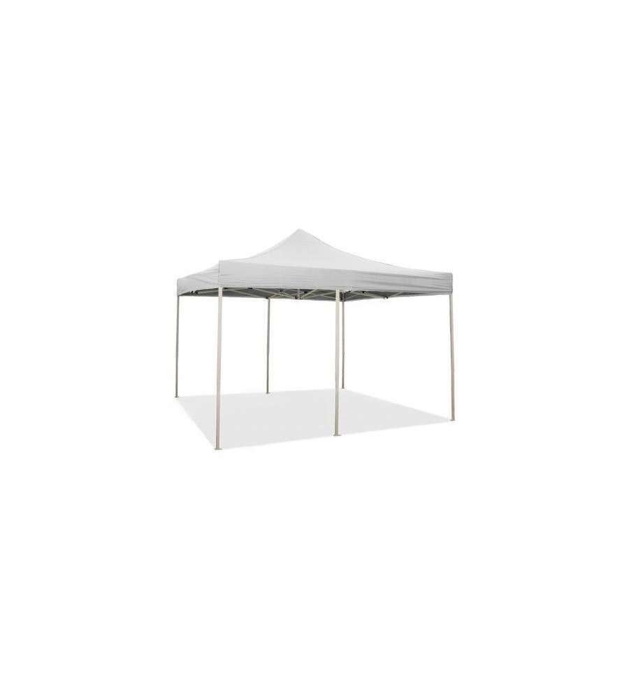 Gazebo richiudibile pieghevole 3 X 6 Bianco ricoperto in PVC impermeabile