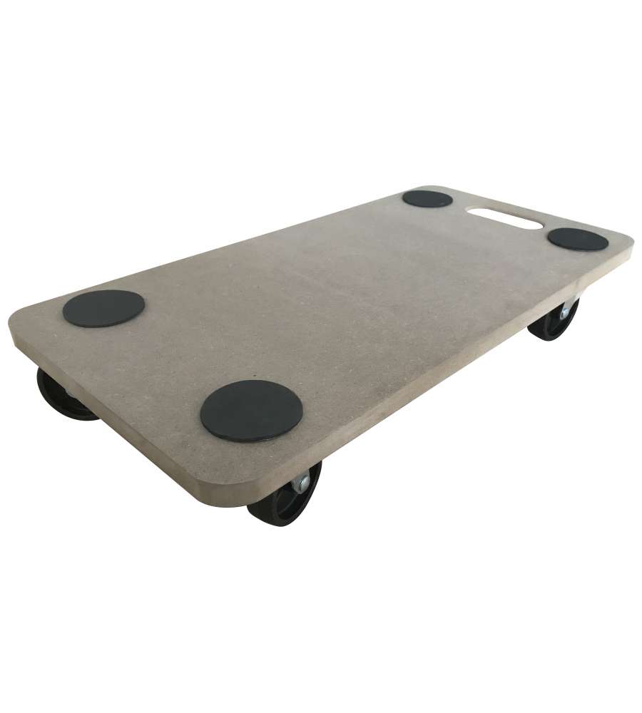 Carrellino per Trasporto Mobili - Antiscivolo - 60x30x18 cm