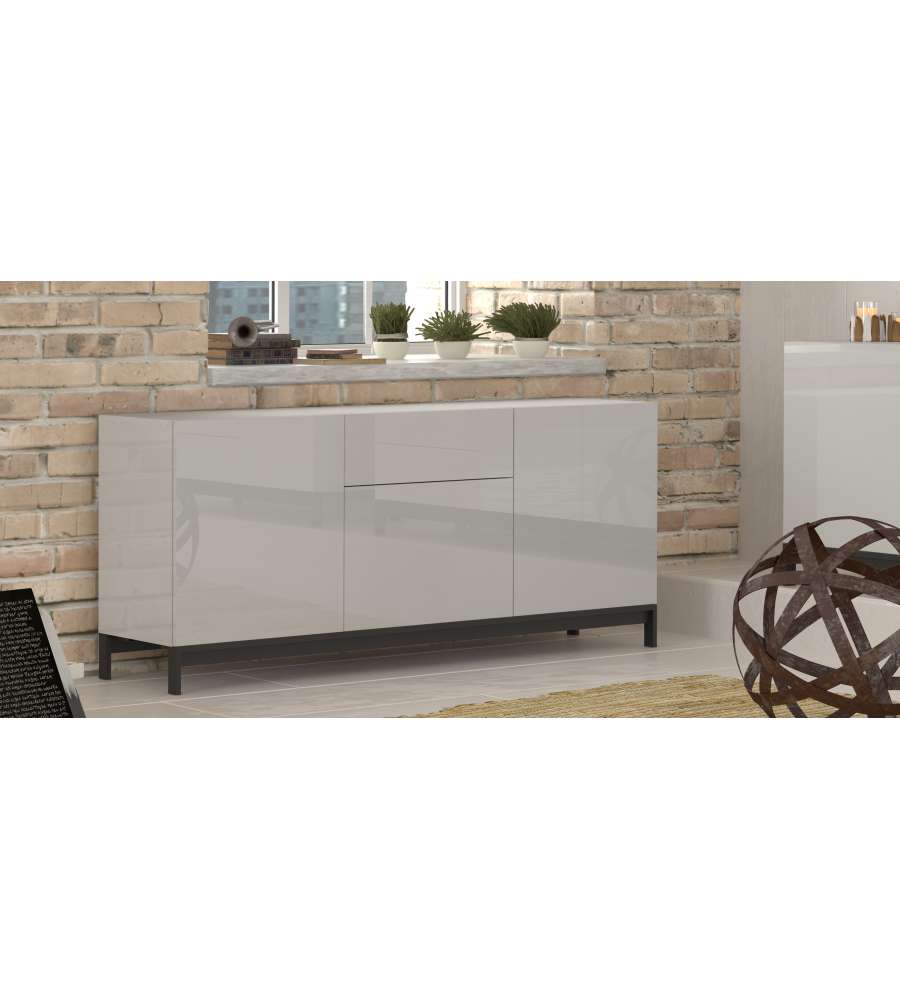 Offerta La Credenza Da 1 Anta E 3 Cassetti Metis Tro