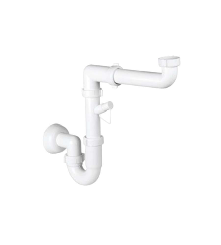 Prodotti  SIFONE LAVATRICE ESTERNO PVC BIANCO