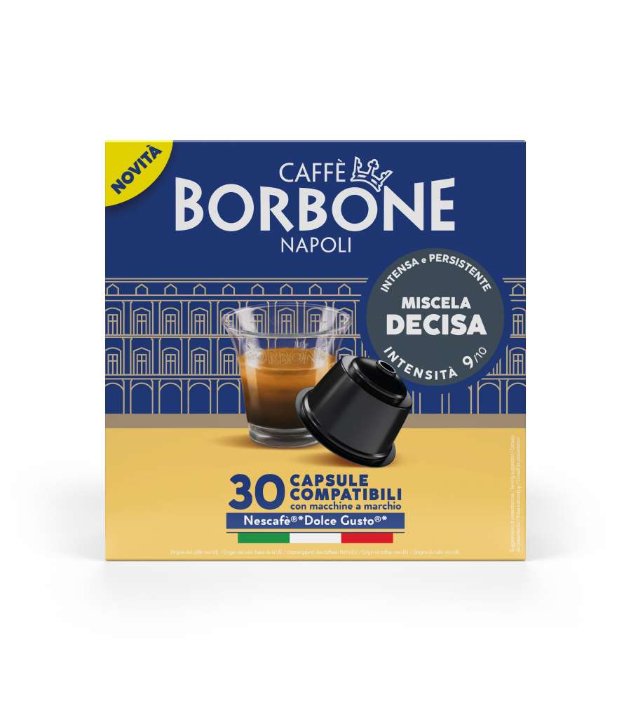 Caff� Borbone Capsule Compatibili Dolce Gusto Miscela Decisa 30pz