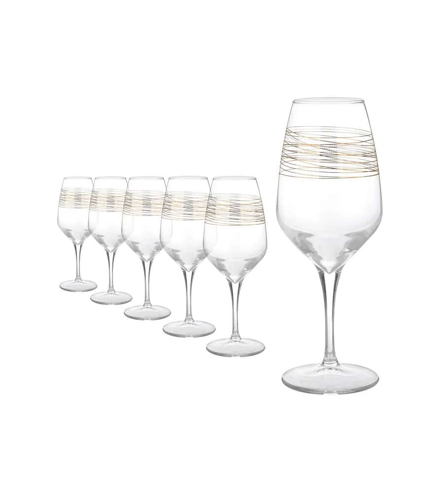 Set calici da vino 360ml