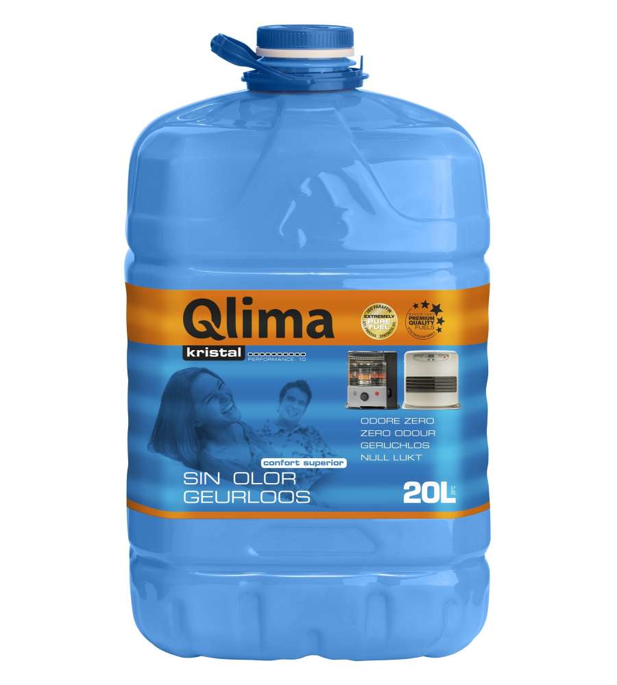 Combustibile liquido inodore QLIMA EXTRA lt.20 paraffina per stufe 