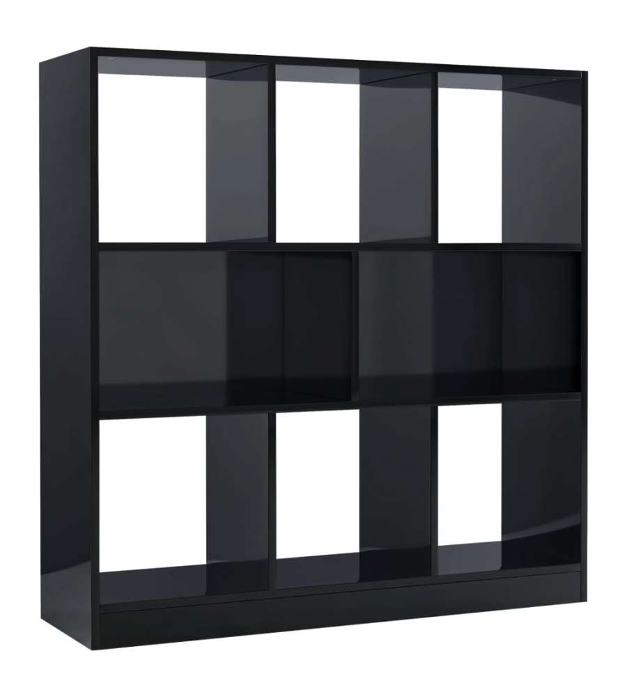 Libreria Nera 97, 5x29, 5x100 Cm In Truciolato