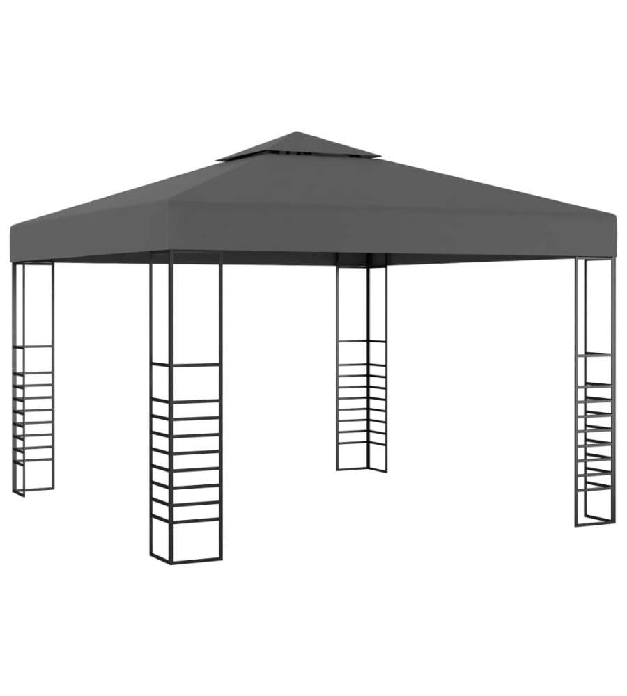 Gazebo da Giardino 3x3 m Antracite