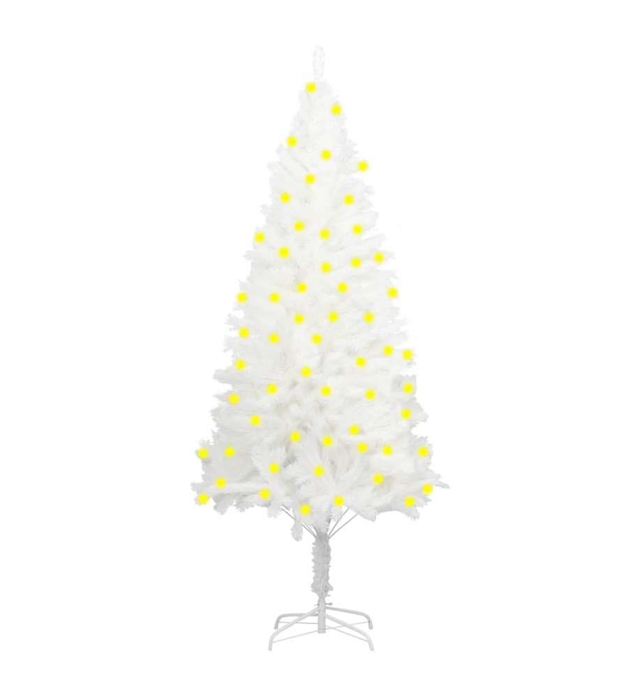 Albero di Natale artificiale, bianco, 180 cm