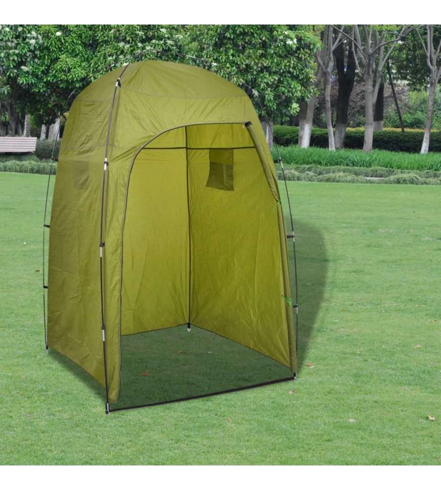 Toilette Portatile da Campeggio con Tenda 10+10 L