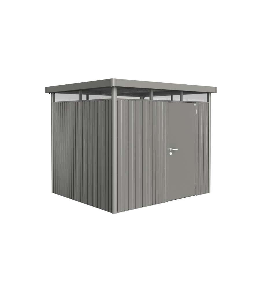 Casetta HighLine Misura H3 grigio quarzo metallizzato, porta standard