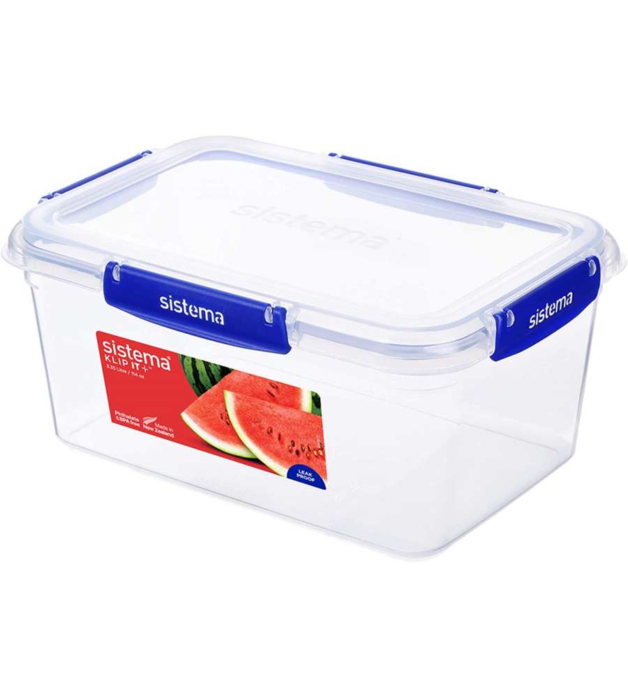 CONTENITORE RETTANGOLARE IN PLASTICA FRIGO BOX LT2 CM 26,4 X 18,5 X