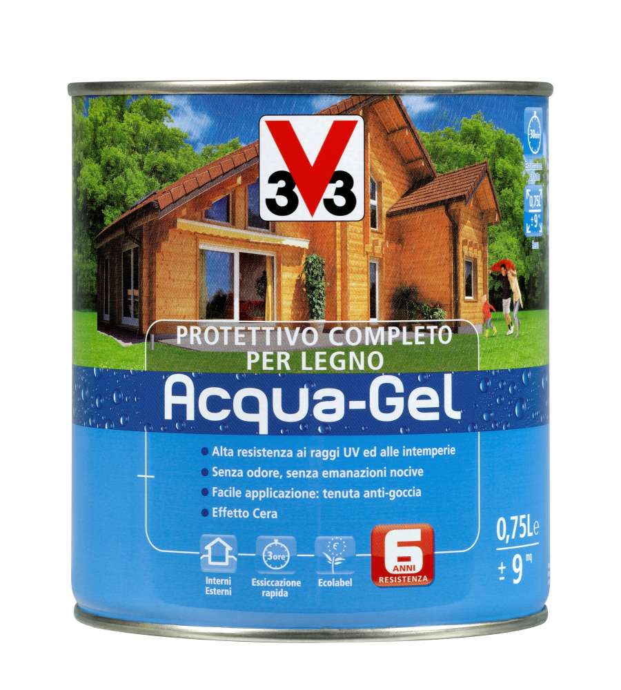 Protettivo Completo Legno Acqua Castagno Chiaro 750 ml