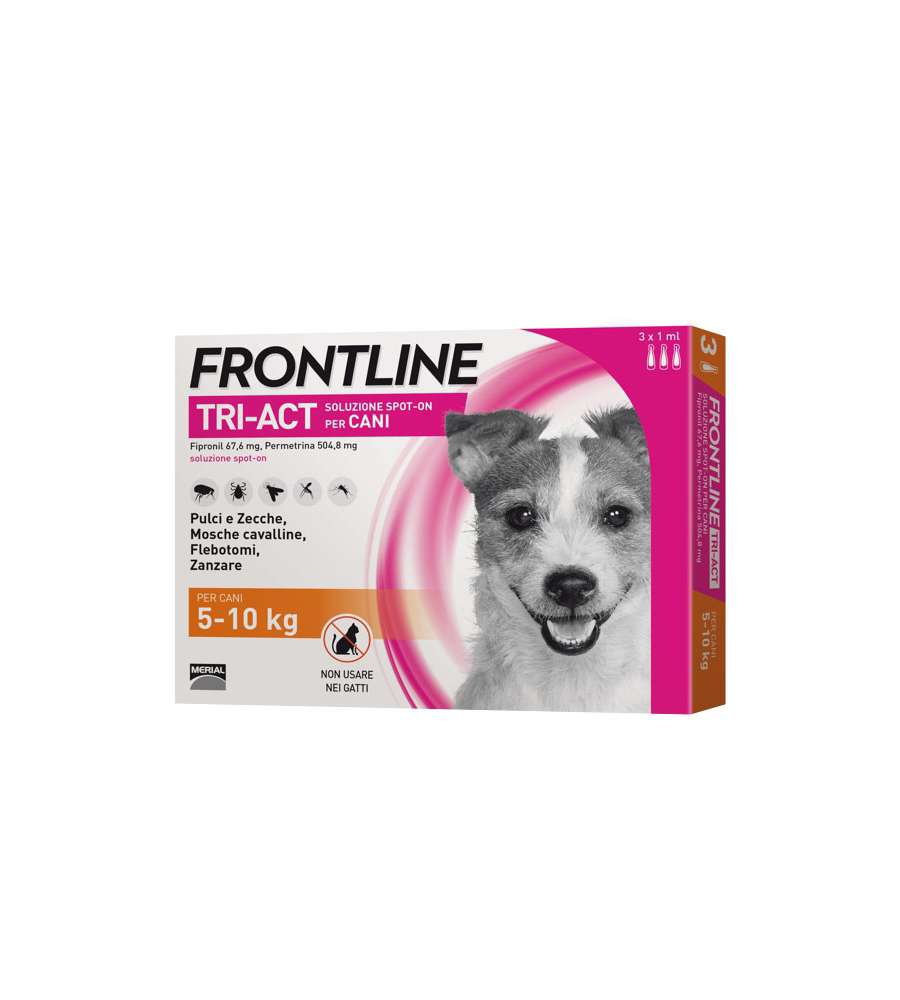 Frontline triact cani 5-10 kg