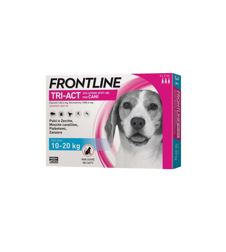 Frontline triact cani 10-20 kg