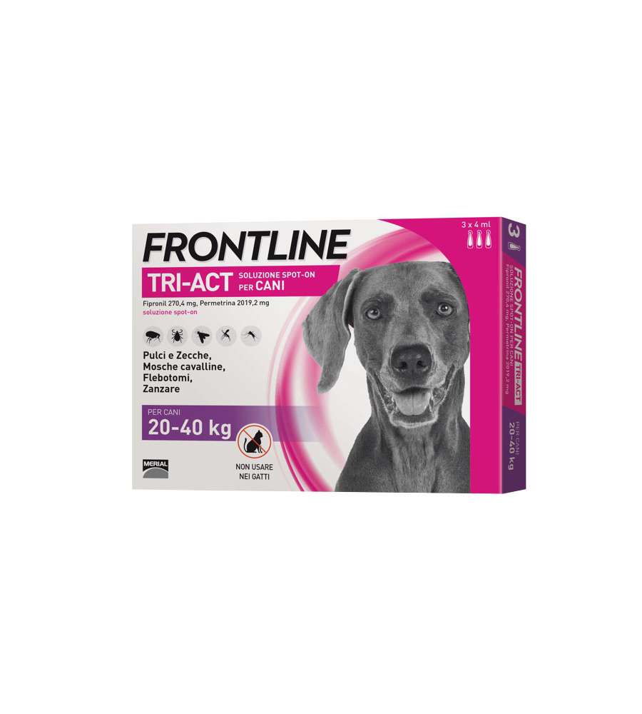 Frontline triact cani 20-40 kg