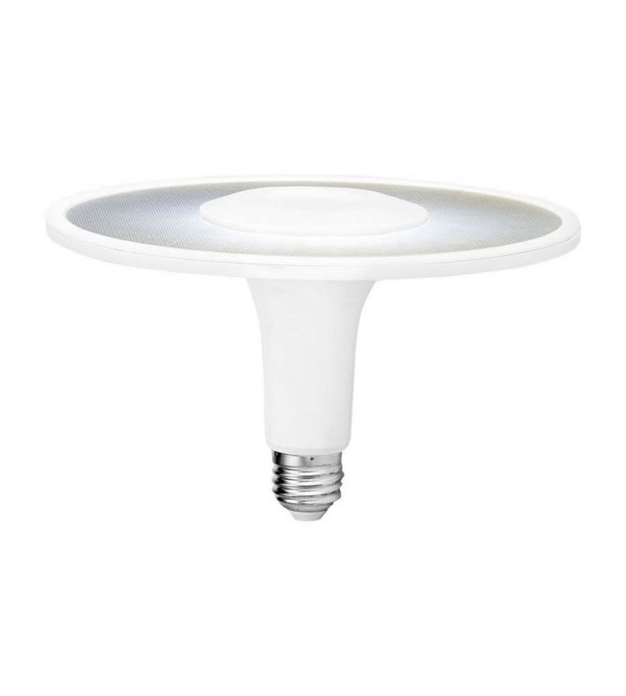 Lampadina LED Chip Samsung E27 18W UFO Acrilico Plastica 6400K