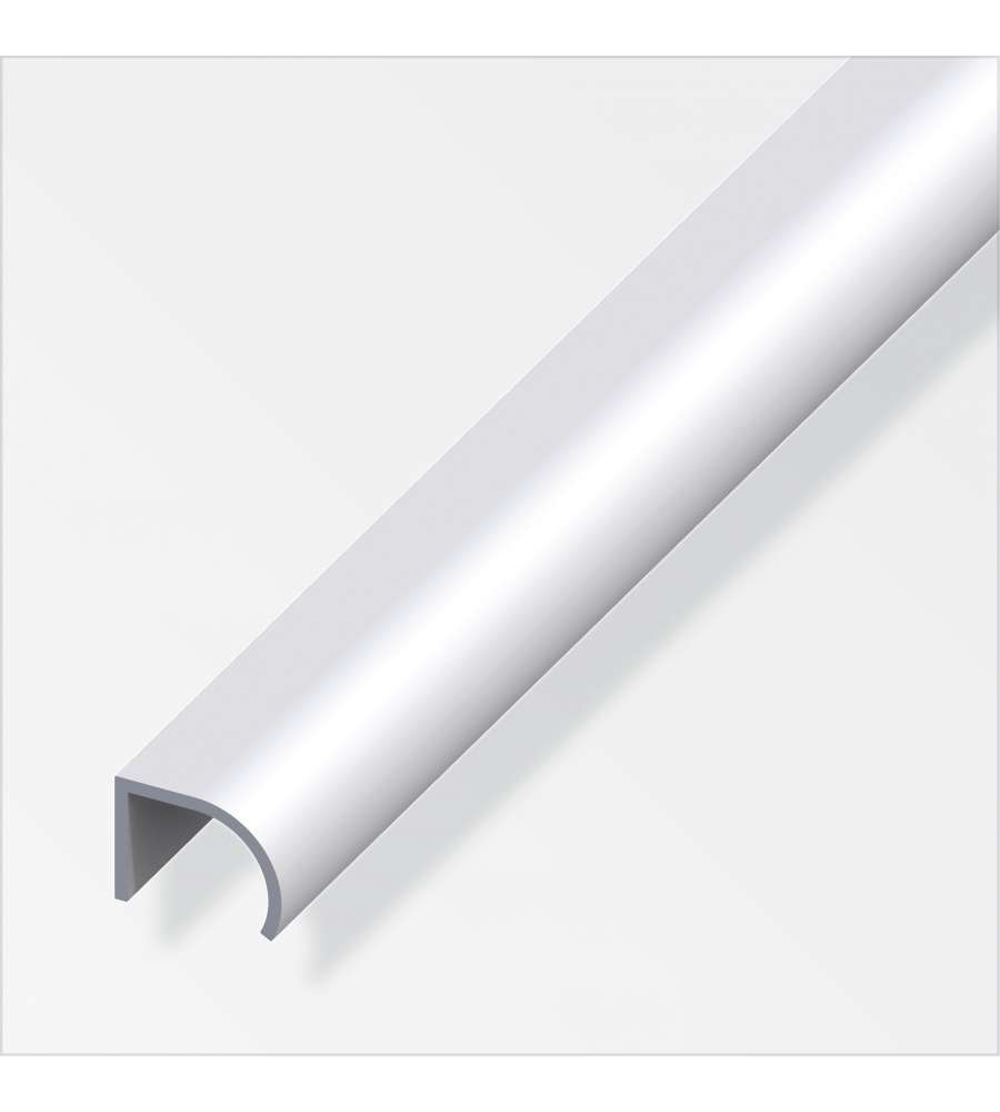 Profilo Per Maniglie 25X19 Alluminio Argento 1Metro