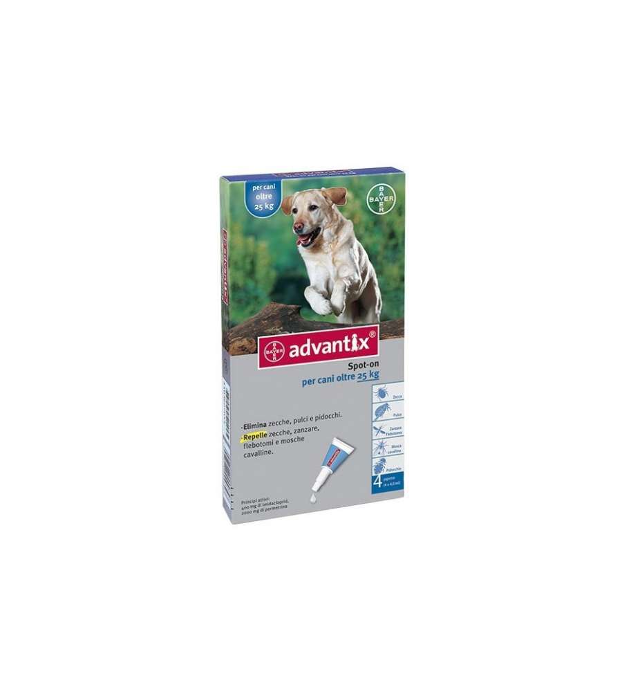 Bayer Advantix Spot On cani oltre 25 Kg