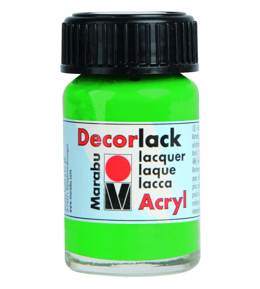 Decorlack Acryl Marabu 15 ml Verde Chiaro