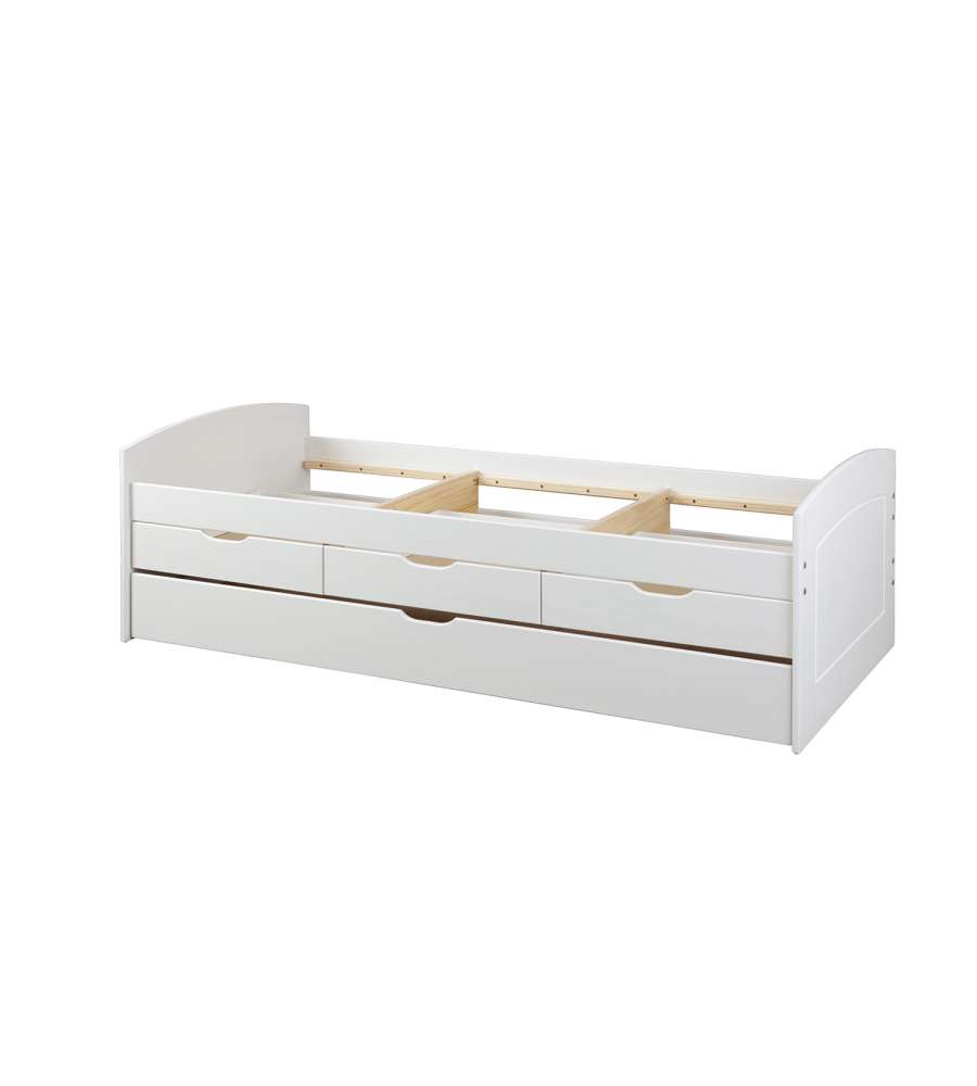 Rieka Doppio letto 90 x 200 Bianco