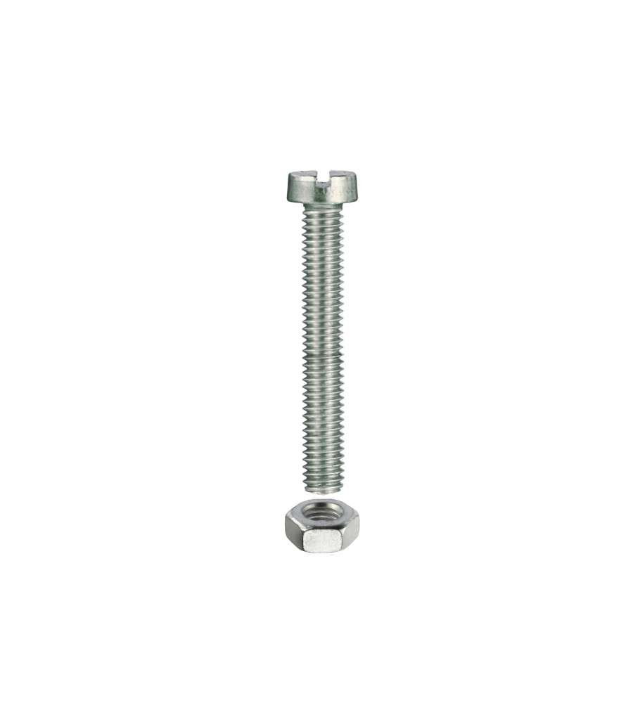 Viti per metallo testa cilindrica M6 x 20 - 8 pz.