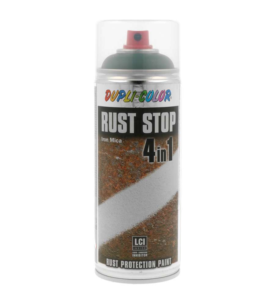 Smalto antiruggine RUSTSTOP FERROMICACEO VERDE 400 ML