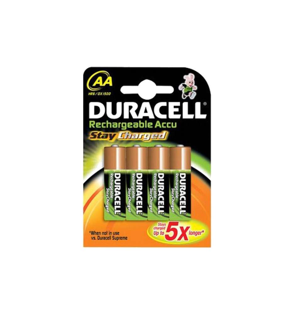 Pila Staycharged Stilo     Mah 2400  Pz 4 Duracell