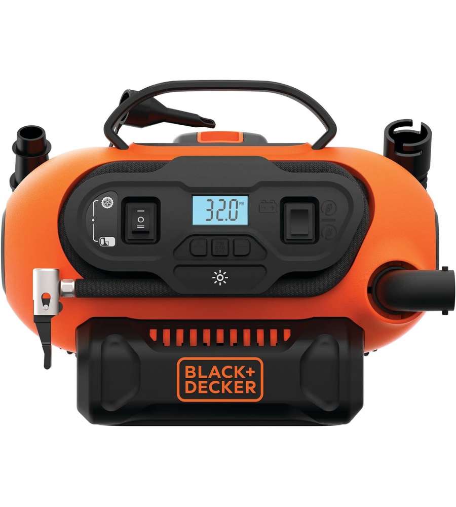 Compressore portatile senza serbatoio 18V Black+Decker