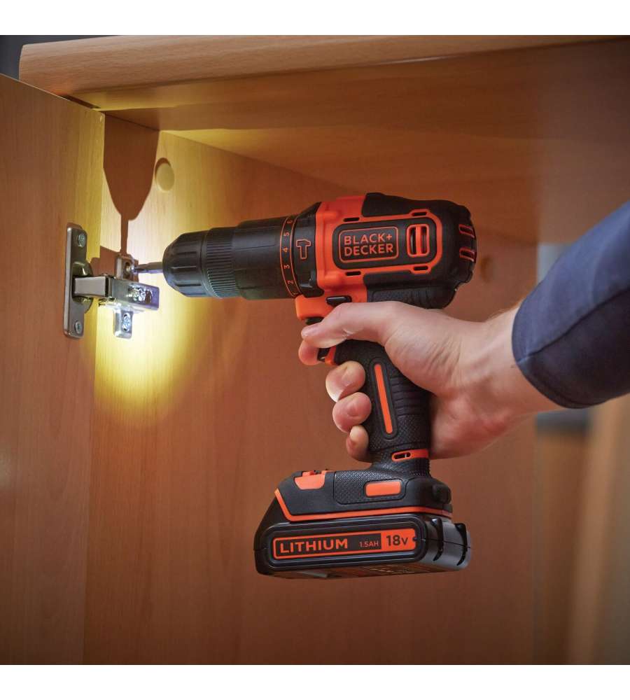 Black & Decker Trapano avvitatore a percussione