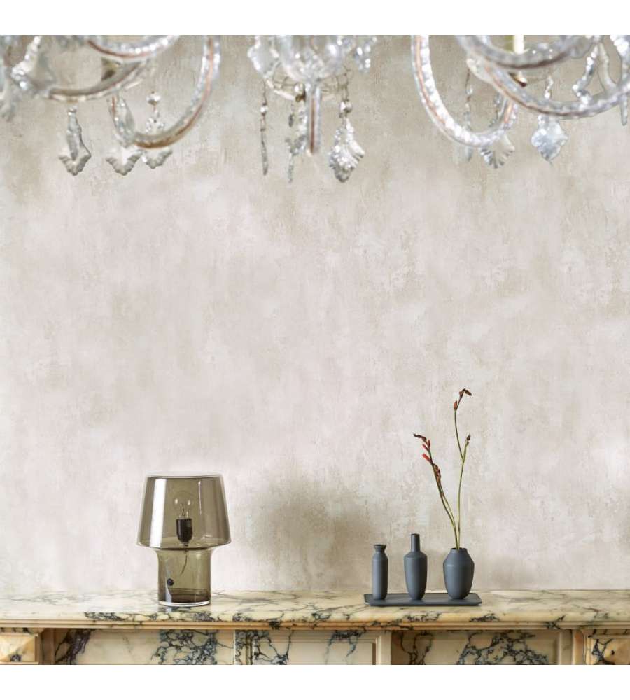 DUTCH WALLCOVERINGS Carta da Parati Motivo Calcestruzzo Beige TP1011