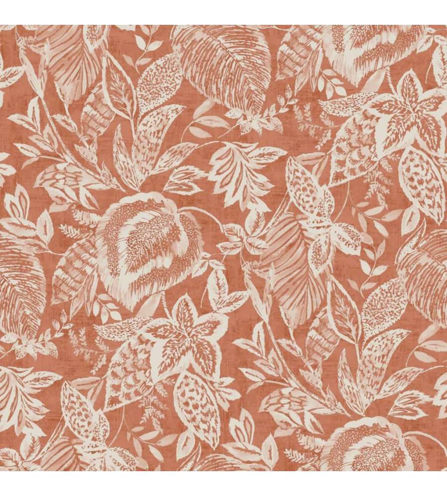 DUTCH WALLCOVERINGS Carta da Parati Mae Arancione e Beige