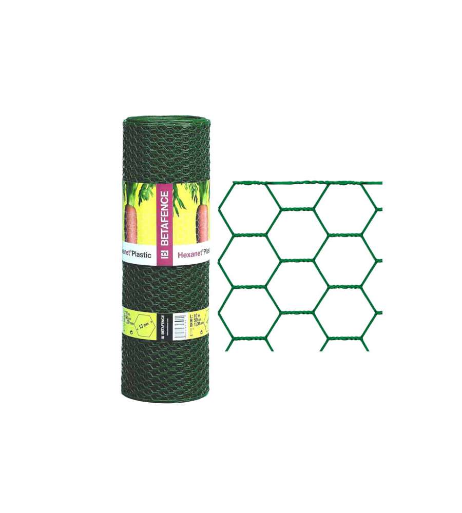 Rete Hexanet Plastic 25/1 H 100 M 10     Betafence