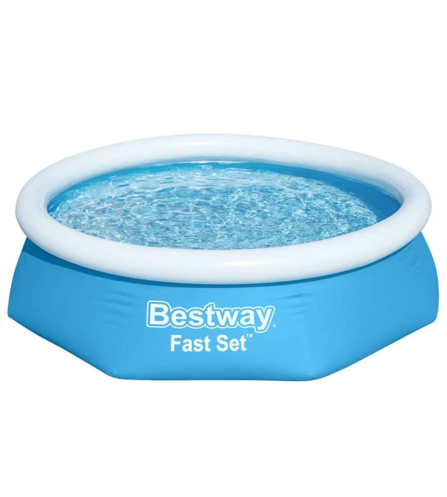 Bestway Piscina Gonfiabile Rotonda Fast Set 244x66 cm 57265