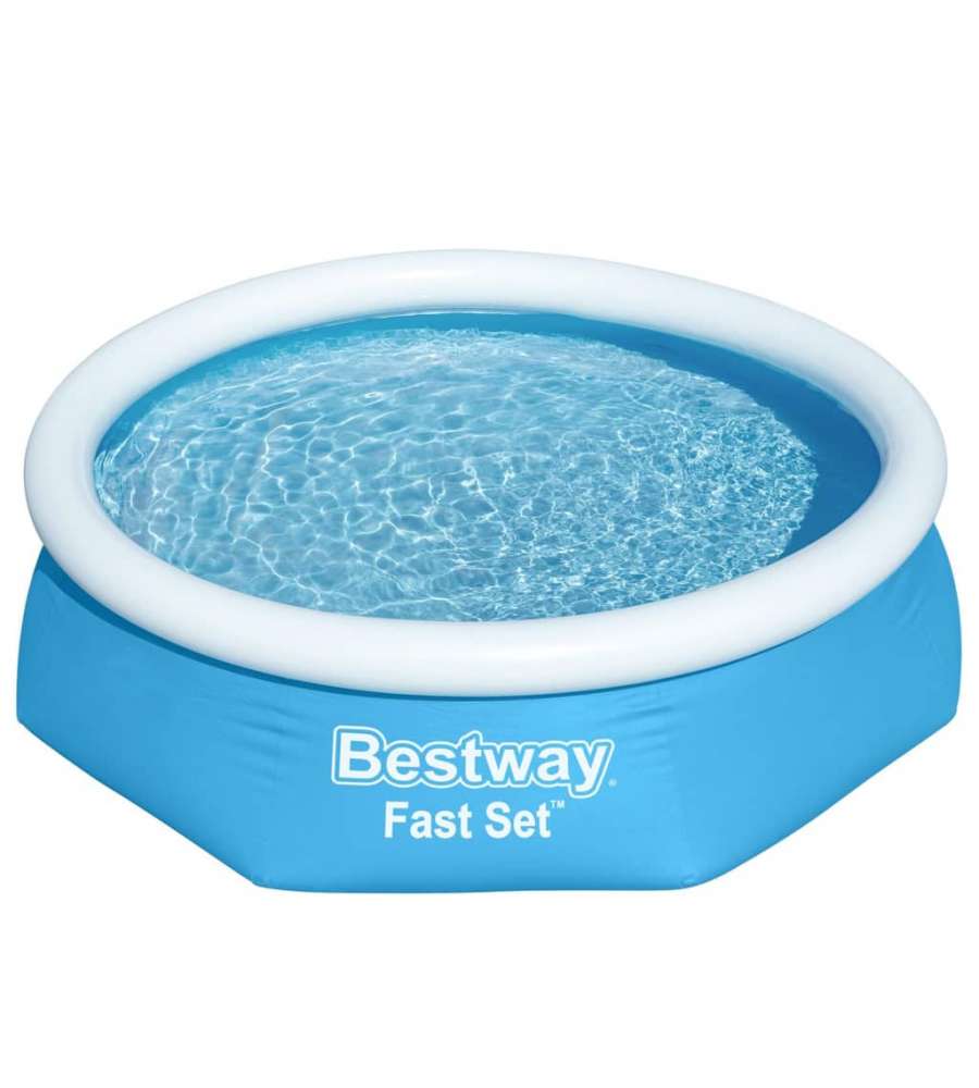 Bestway Piscina Gonfiabile Rotonda Fast Set 244x66 cm 57265