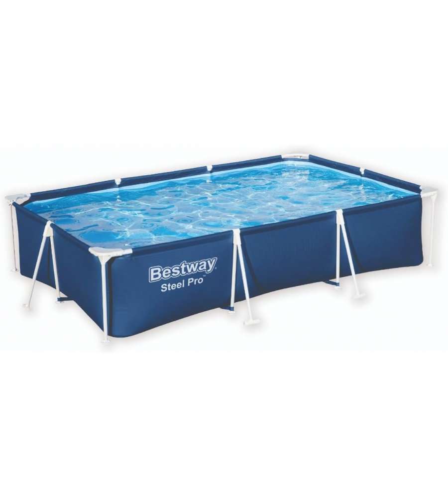 Piscina Steel Pro Frame rettangolare 300x200 cm Bestway