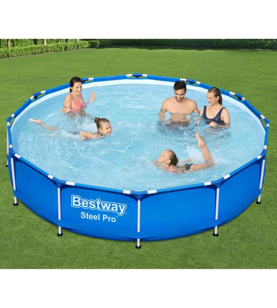 Bestway Piscina con Telaio Steel Pro 366x76 cm