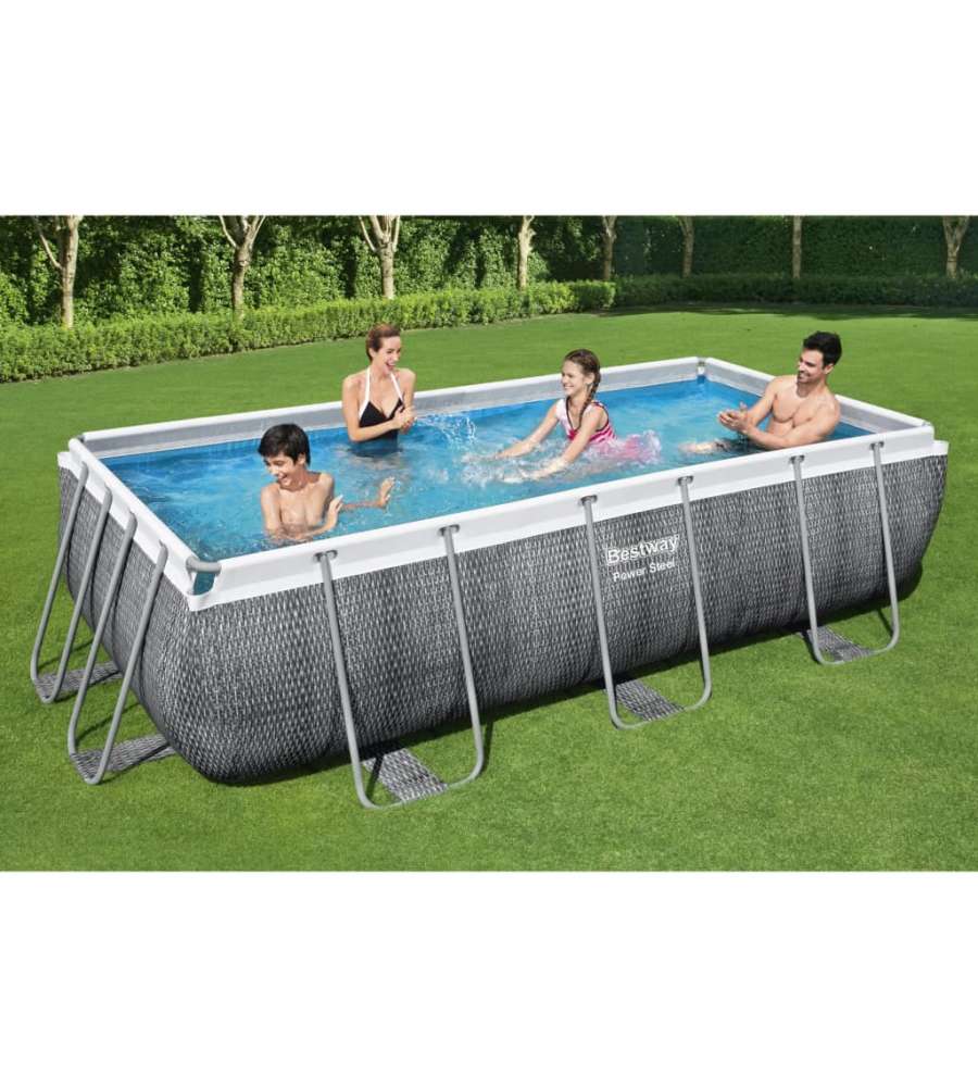 Bestway Set Piscina Power Steel 404x201x100 cm