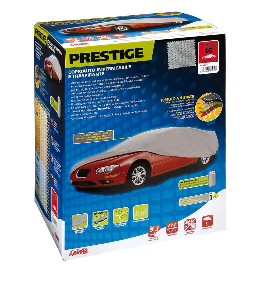 Prestige, Copriauto - 36 - Cm 150X190X525