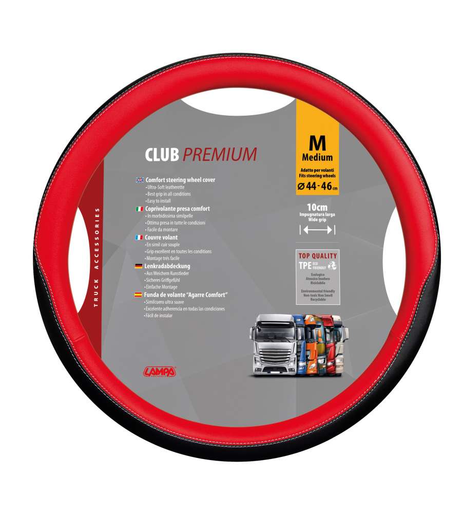 Club, Coprivolante In Skeentex - M - D.44/46 Cm - Rosso