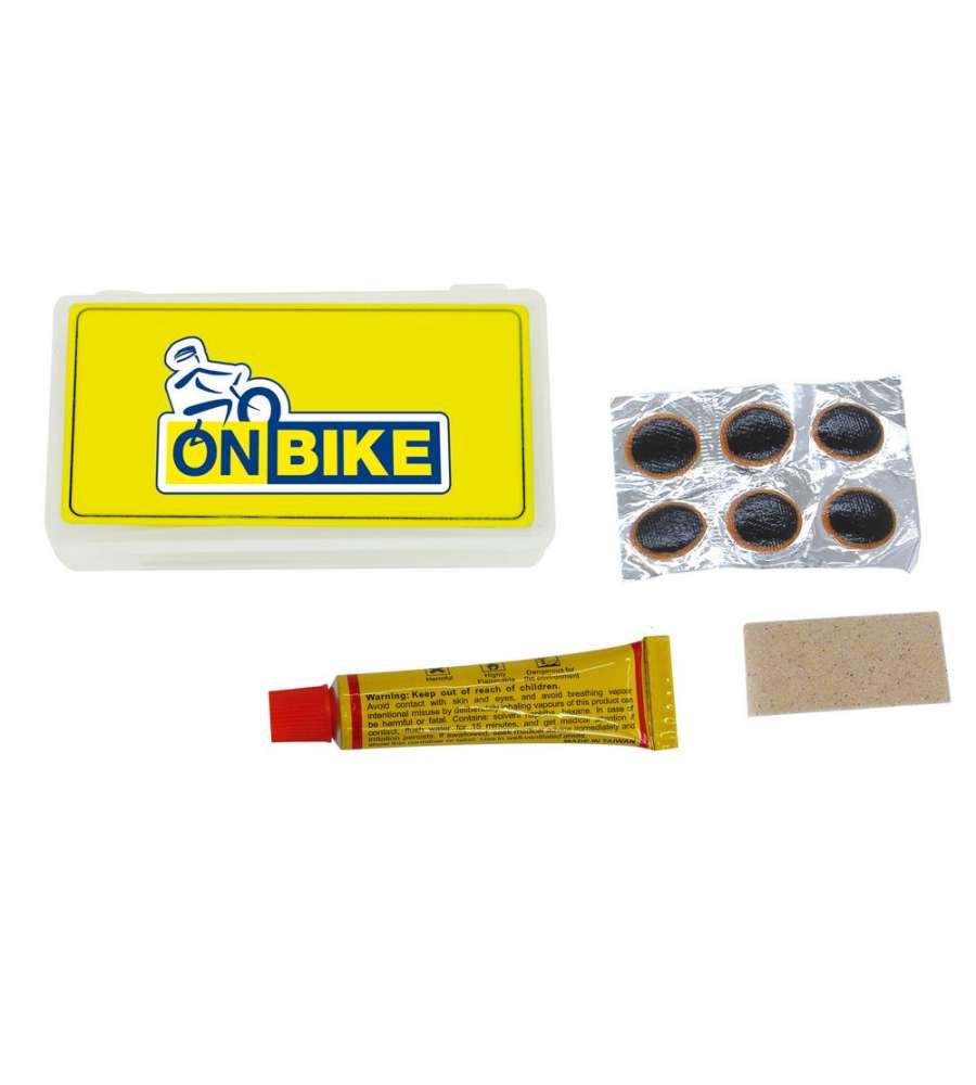 Kit riparazione rapida per ruote bici con scatola