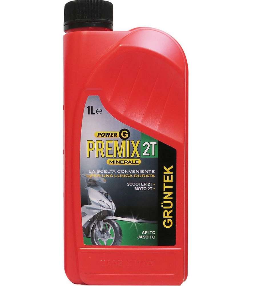 Olio Premix lubrificante Minerale 1L 2T Moto e Scooter