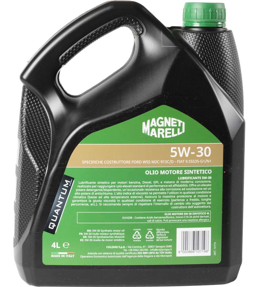 Olio motore quantum 5W-30 Marelli