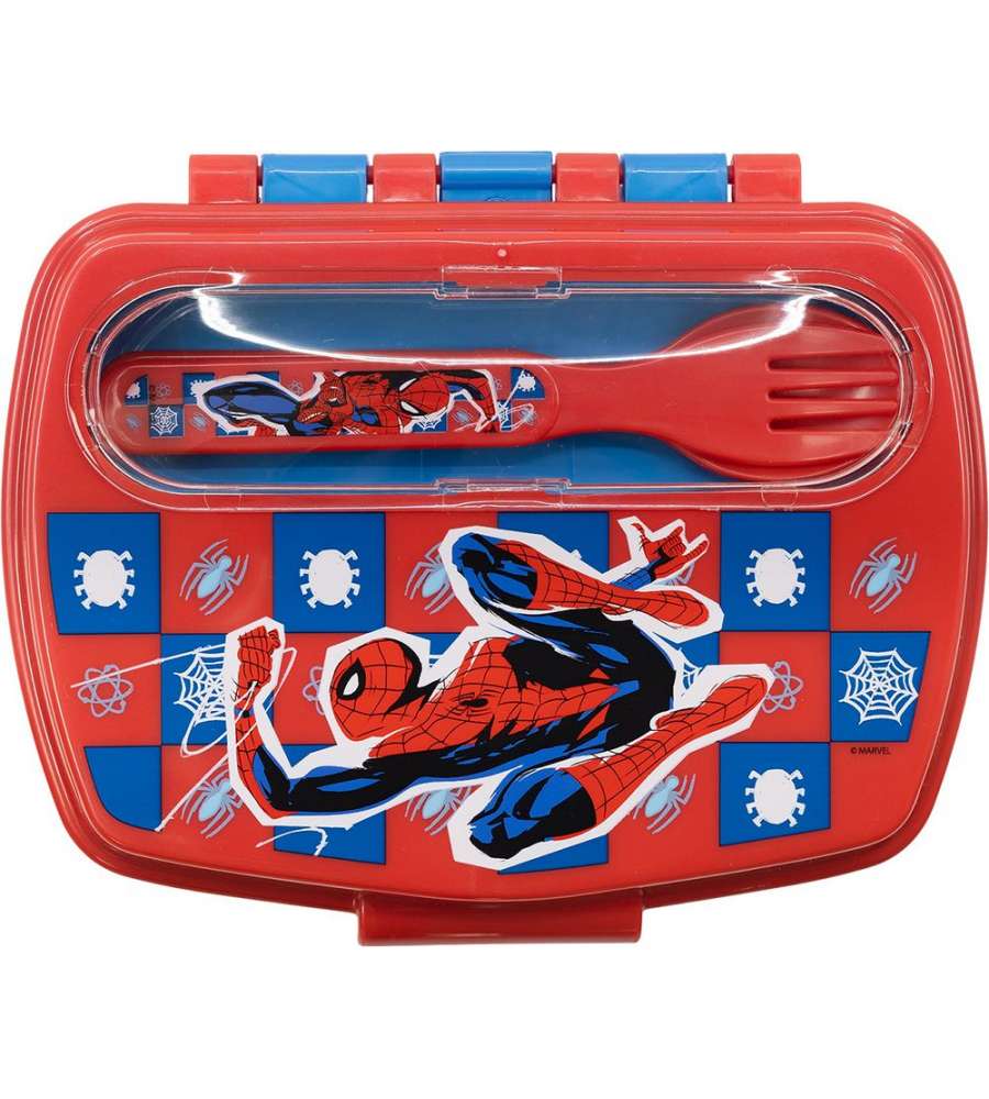 Sandwich Box per bambini in plastica Spiderman