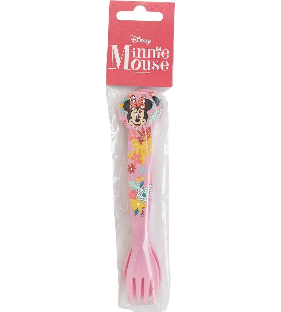 Set 2 posate in plastica Minnie Mouse Disney