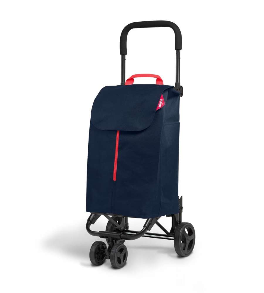 Carrello Twin Blu con 4 ruote 50 l Gimi