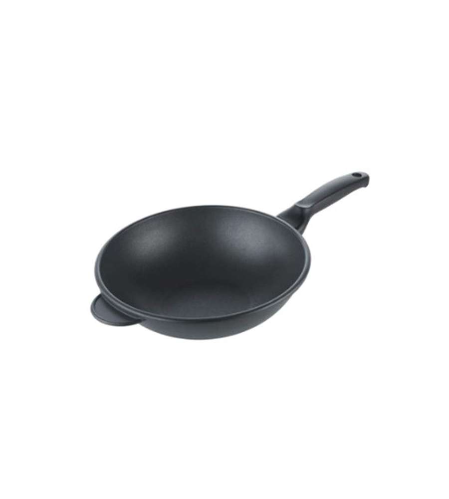 Wok 1 Manico                   Cm 32 Optima Risoli