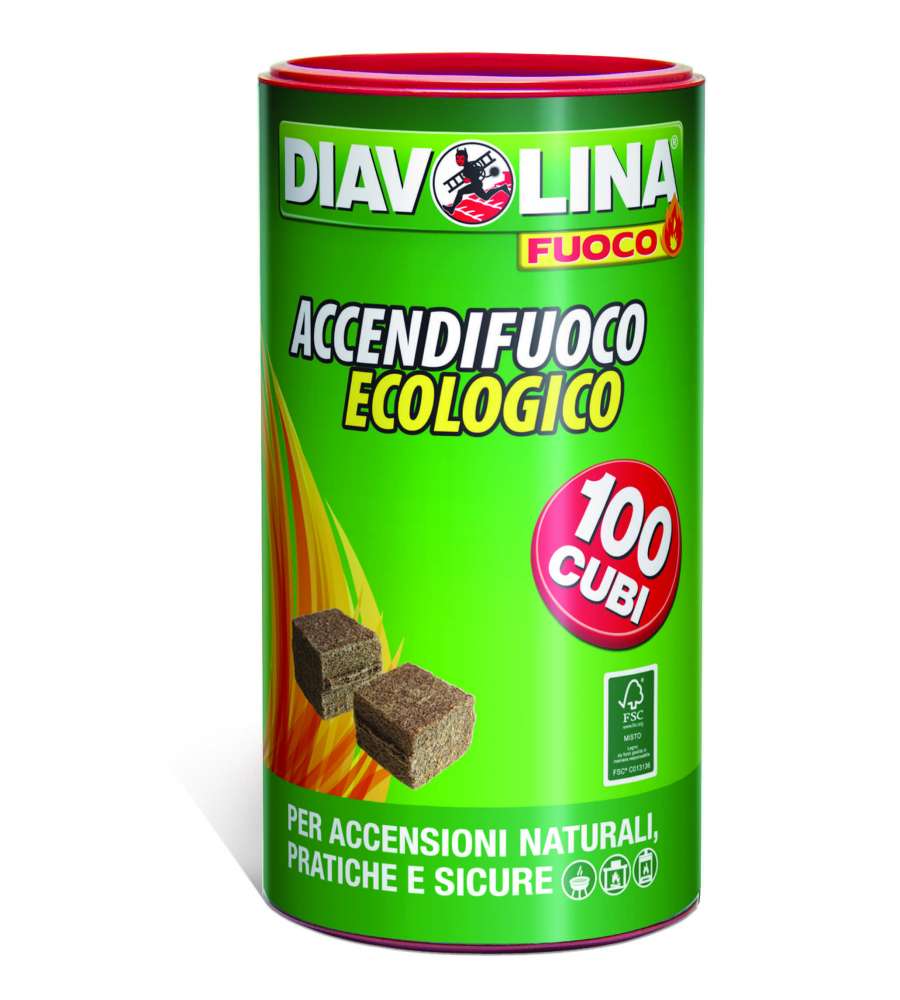 Diavolina naturale 100 Cubi