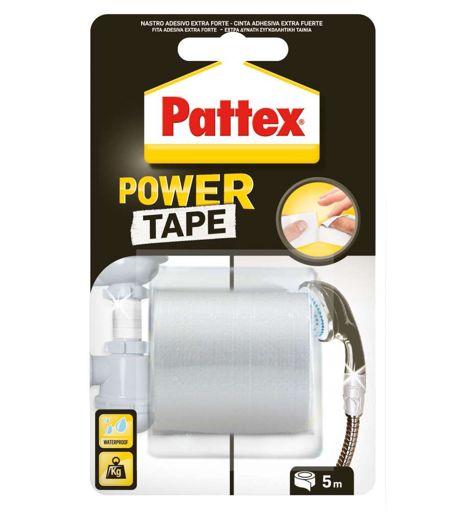 Power Tape Bianco 50 mm x 5 m