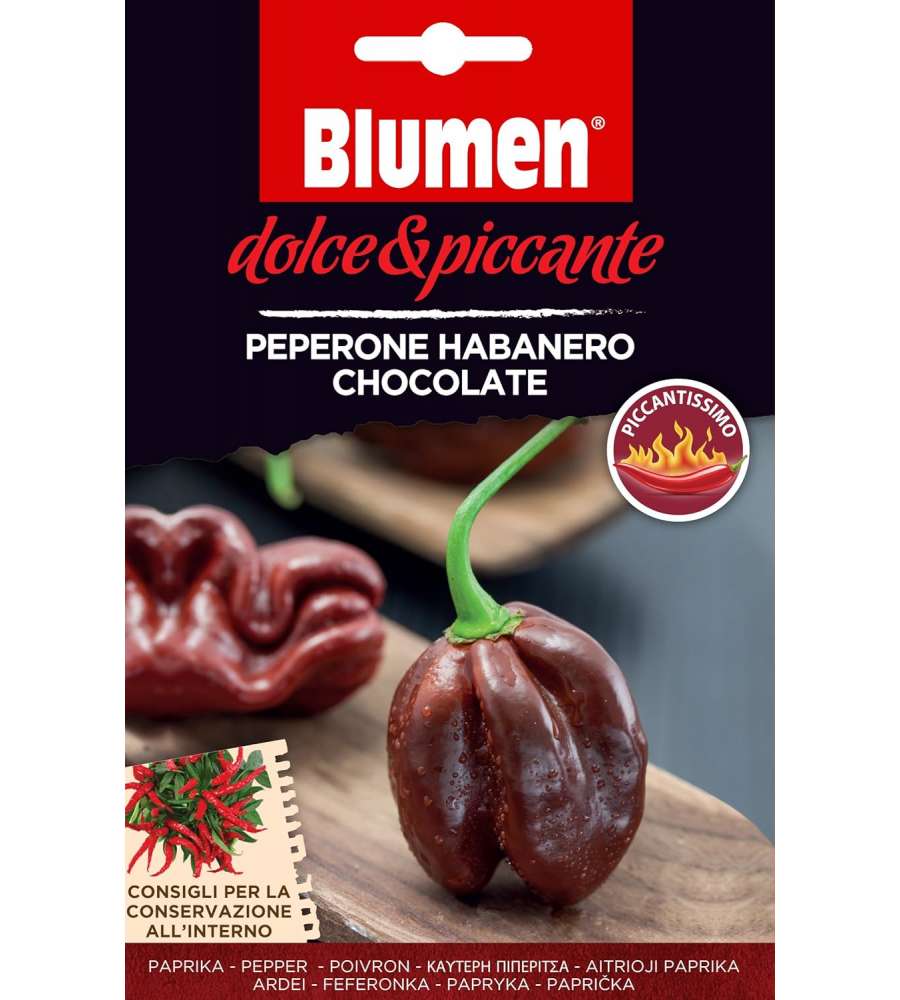 Semi di Peperone Habanero Chocolate