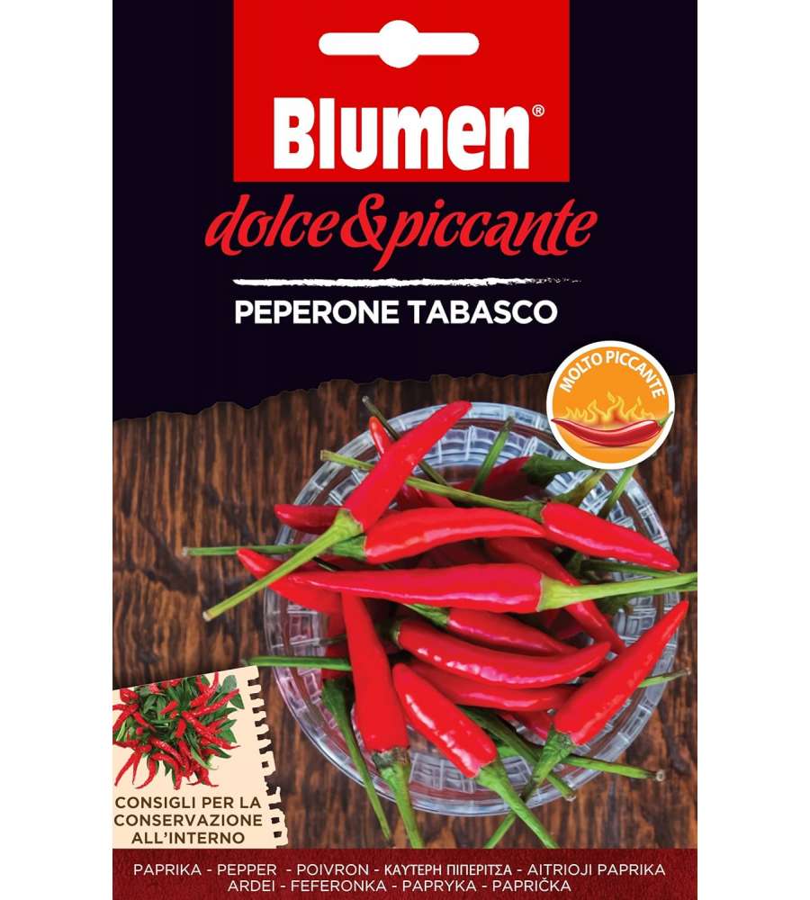 Semi di peperone Tabasco