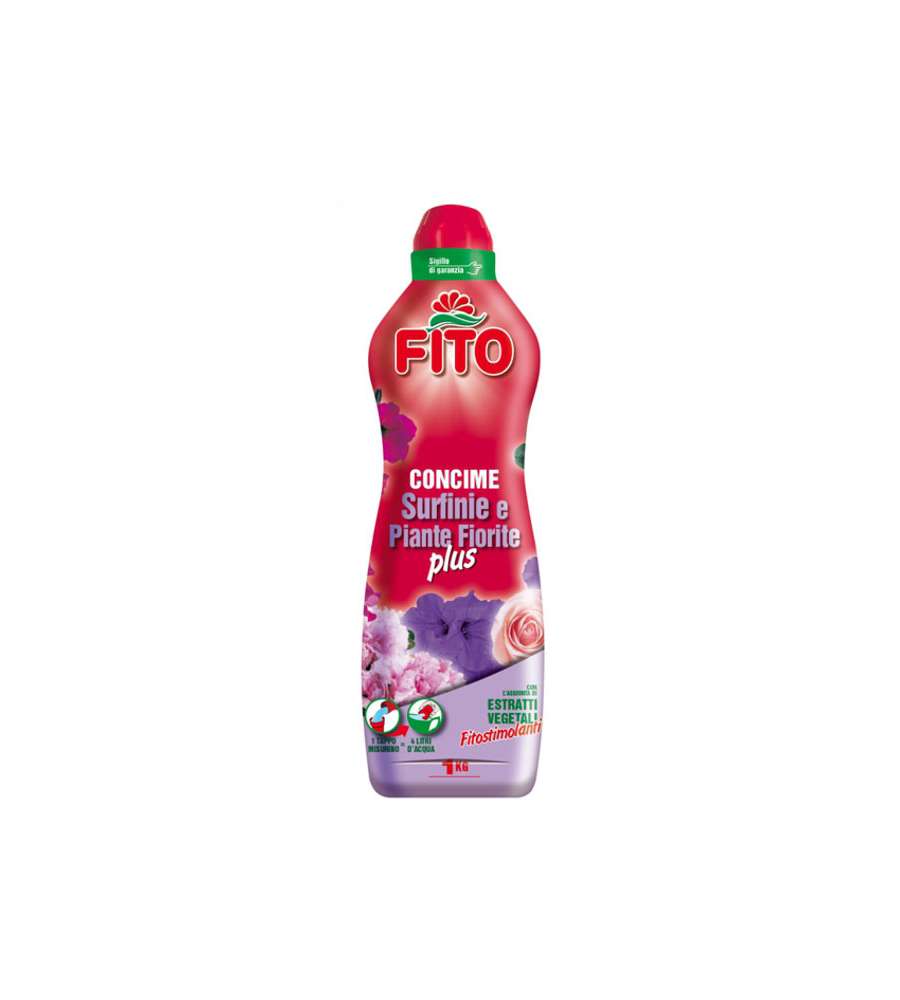 Concime Piante Fiorite Plus Liquido Kg 1      Fito